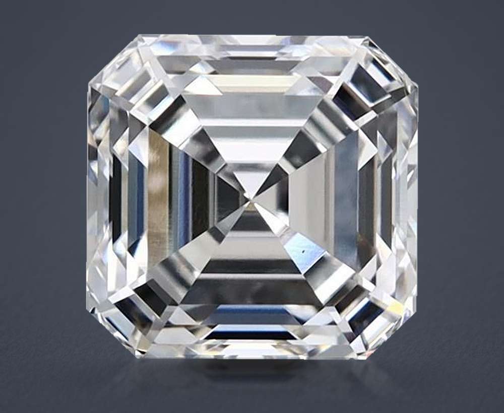 1.52ct E VS1 Rare Carat Ideal Cut Asscher Lab Grown Diamond