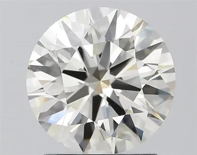 1.61ct I VVS1 Rare Carat Ideal Cut Round Diamond