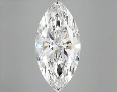 7.62ct F VS1 Rare Carat Ideal Cut Marquise Lab Grown Diamond