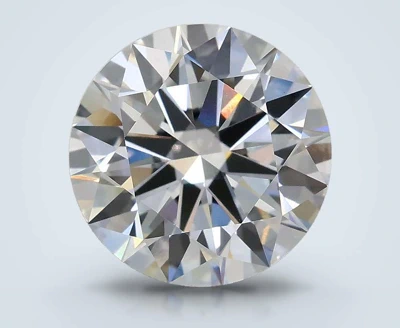 3.03ct E VS1 Rare Carat Ideal Cut Round Lab Grown Diamond