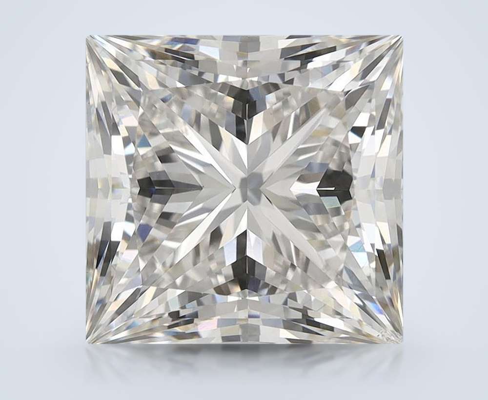 7.71ct H VS2 Rare Carat Ideal Cut Princess Lab Grown Diamond