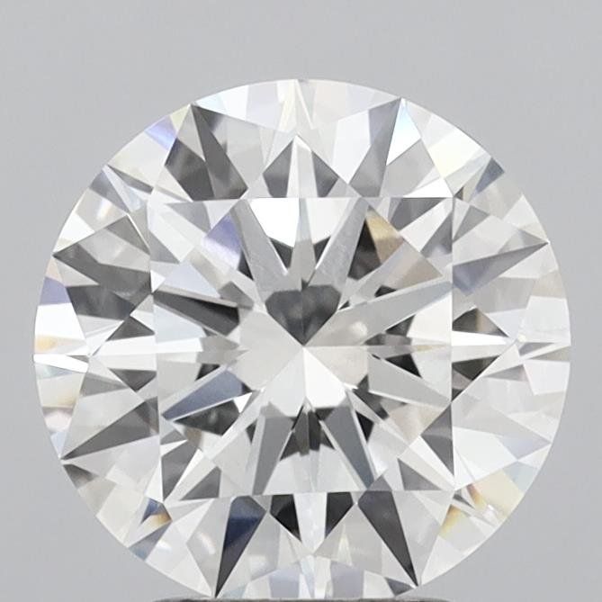 3.06ct H VVS2 Rare Carat Ideal Cut Round Lab Grown Diamond