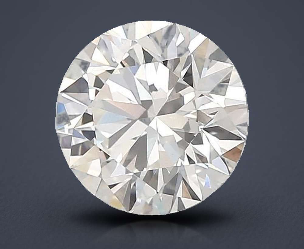 2.01ct H VVS2 Rare Carat Ideal Cut Round Lab Grown Diamond