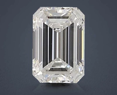 1.35ct D VS1 Rare Carat Ideal Cut Emerald Lab Grown Diamond