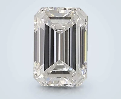 1.35ct D VS1 Rare Carat Ideal Cut Emerald Lab Grown Diamond