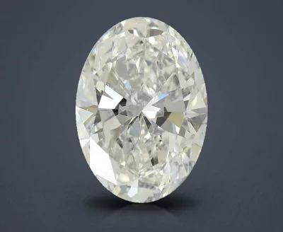 6.06ct F VS1 Very Good Cut Oval Lab Grown Diamond