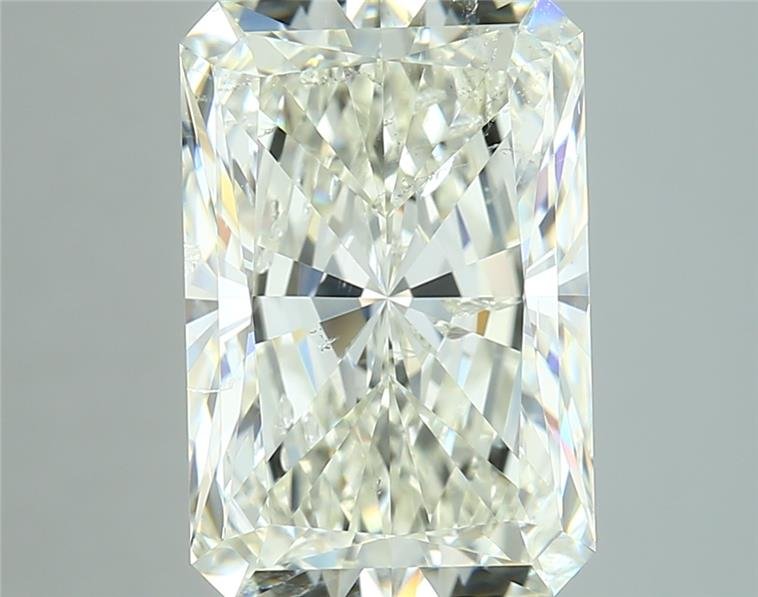 5.05ct K SI2 Rare Carat Ideal Cut Radiant Diamond
