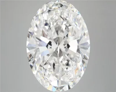 10.56ct E VVS2 Rare Carat Ideal Cut Oval Lab Grown Diamond