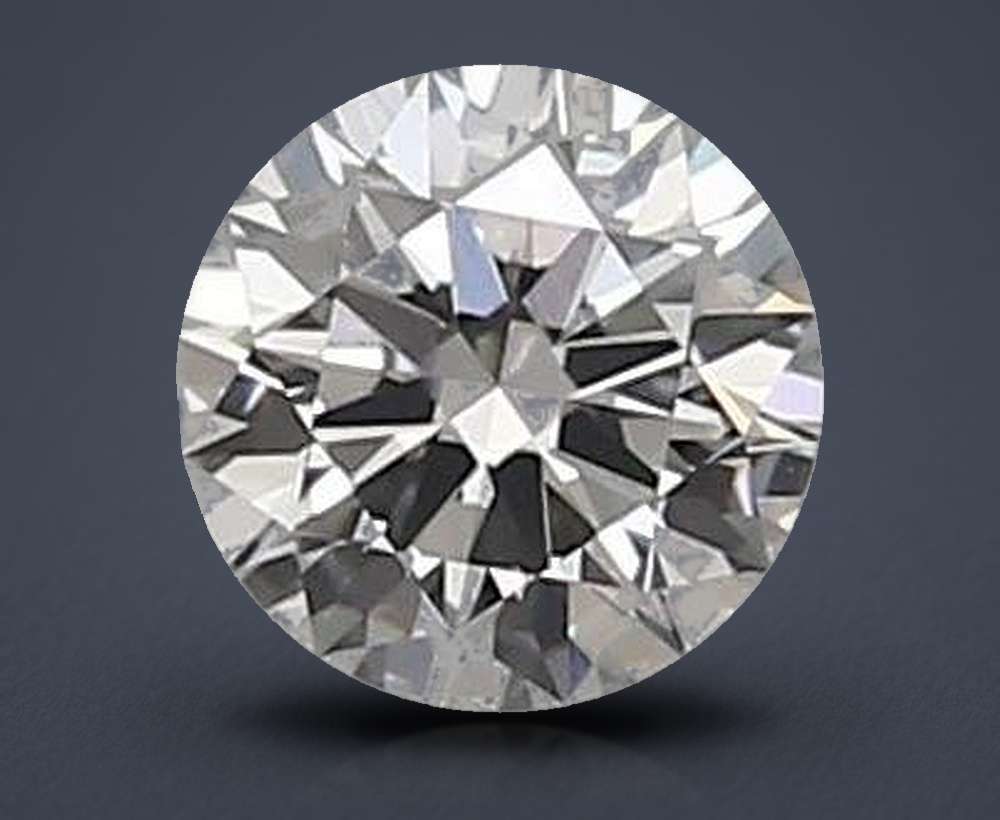 0.49ct D VVS1 Rare Carat Ideal Cut Round Lab Grown Diamond