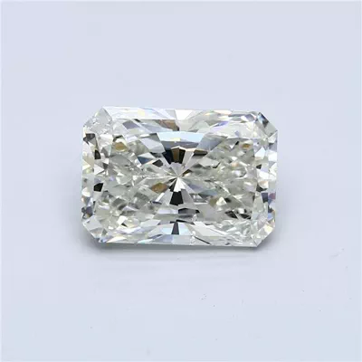 4.51ct K SI1 Rare Carat Ideal Cut Radiant Diamond