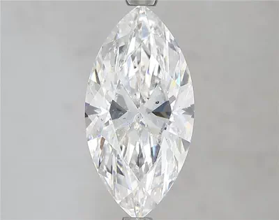 3.02ct F SI2 Rare Carat Ideal Cut Marquise Diamond