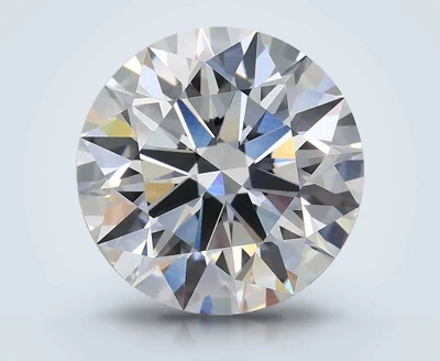 3.07ct E VVS2 Rare Carat Ideal Cut Round Lab Grown Diamond