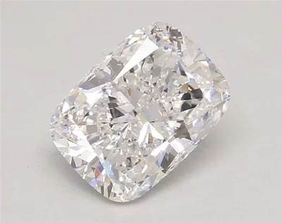 3.05ct E VVS2 Rare Carat Ideal Cut Cushion Lab Grown Diamond
