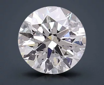 1.54ct G VVS2 Rare Carat Ideal Cut Round Lab Grown Diamond