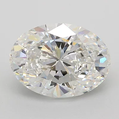 3.02ct E VS1 Rare Carat Ideal Cut Oval Lab Grown Diamond