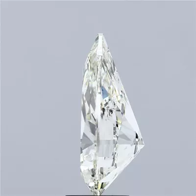 5.02ct K SI2 Rare Carat Ideal Cut Pear Diamond