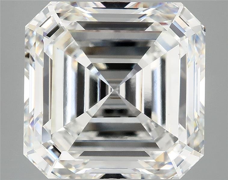 10.06ct F VS1 Excellent Cut Asscher Lab Grown Diamond