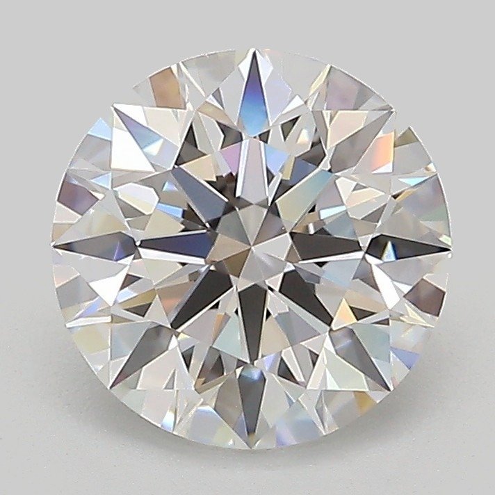 2.03ct D VVS2 Rare Carat Ideal Cut Round Lab Grown Diamond