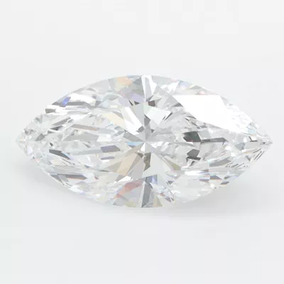 2.07ct D VVS1 Rare Carat Ideal Cut Marquise Lab Grown Diamond