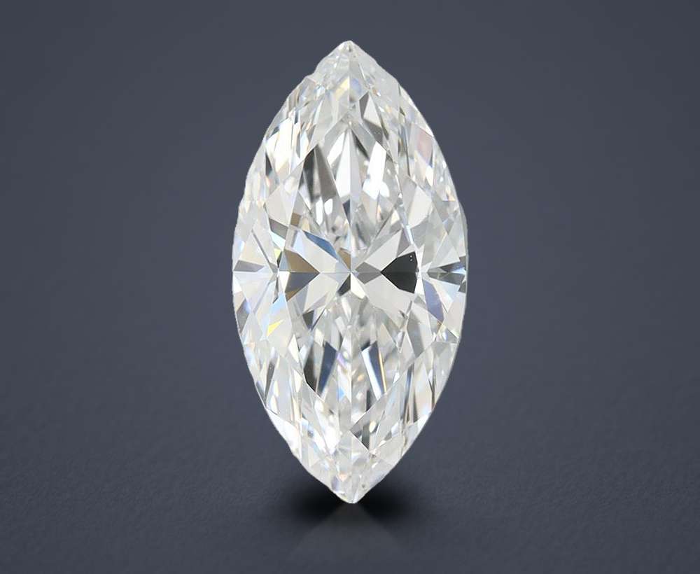 2.31ct D FL Rare Carat Ideal Cut Marquise Lab Grown Diamond