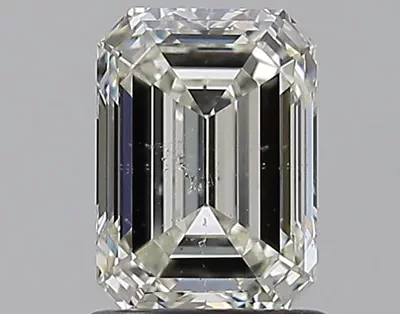 1.29ct J SI2 Excellent Cut Emerald Diamond