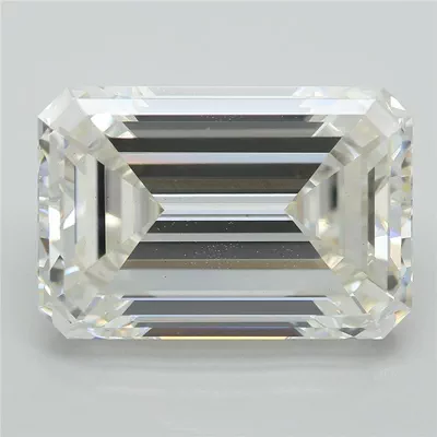 7.46ct G VS1 Rare Carat Ideal Cut Emerald Lab Grown Diamond