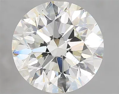 5.01ct J SI1 Excellent Cut Round Diamond