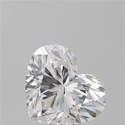 6.01ct D VS2 Rare Carat Ideal Cut Heart Diamond
