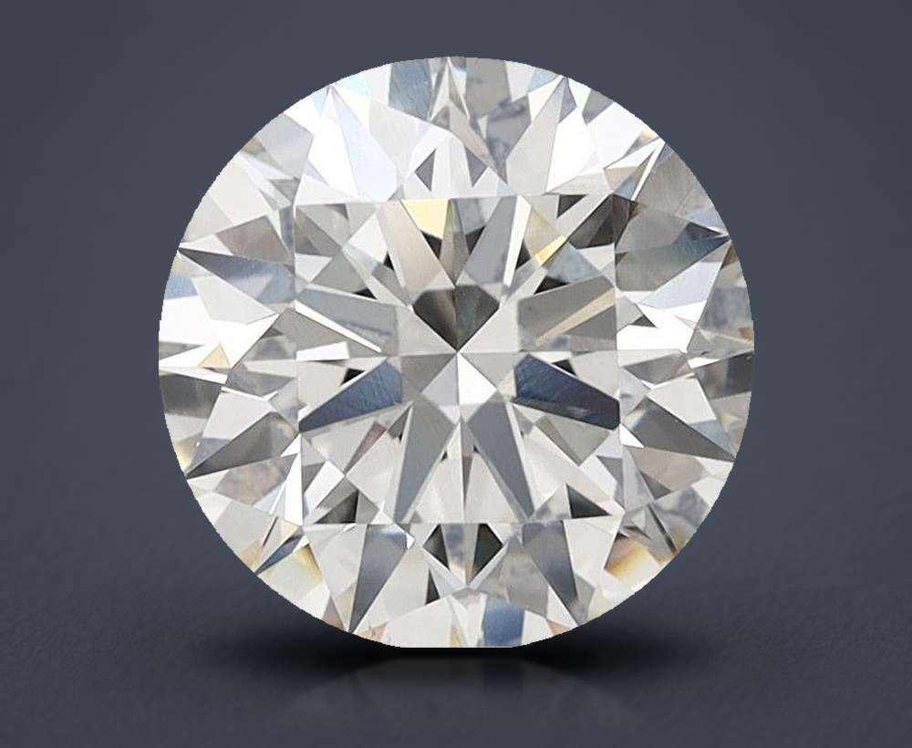 2.58ct H VVS2 Rare Carat Ideal Cut Round Lab Grown Diamond