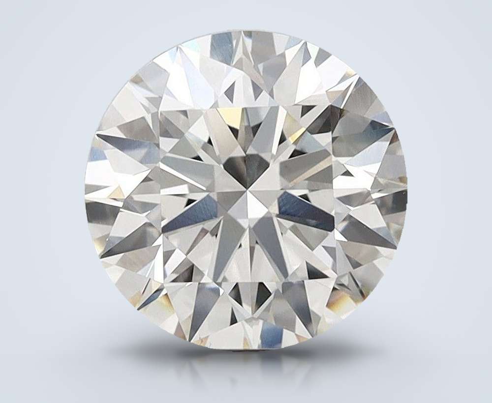 2.58ct H VVS2 Rare Carat Ideal Cut Round Lab Grown Diamond
