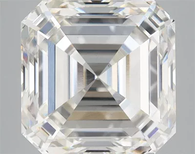 4.21ct G VS1 Rare Carat Ideal Cut Asscher Lab Grown Diamond