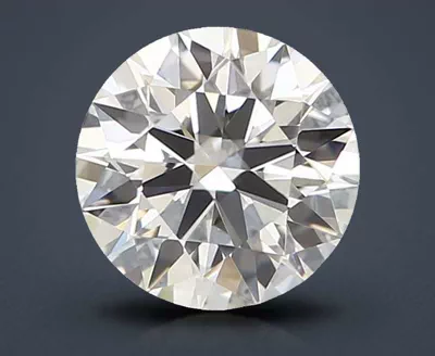0.57ct H VVS2 Rare Carat Ideal Cut Round Diamond