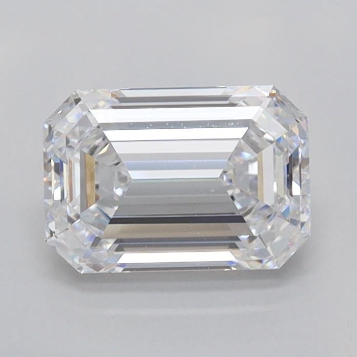 1.07ct D VVS1 Rare Carat Ideal Cut Emerald Lab Grown Diamond