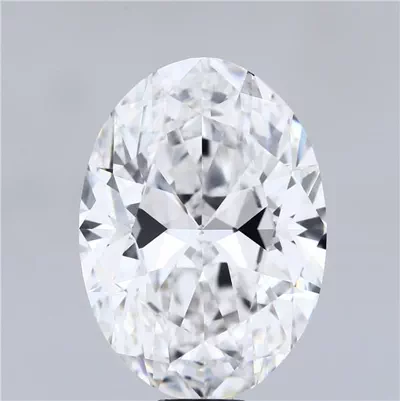 20.15ct E VS1 Rare Carat Ideal Cut Oval Lab Grown Diamond