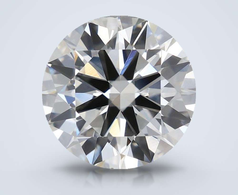 2.27ct H VVS2 Rare Carat Ideal Cut Round Lab Grown Diamond