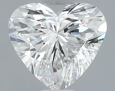 0.54ct G VS2 Rare Carat Ideal Cut Heart Diamond