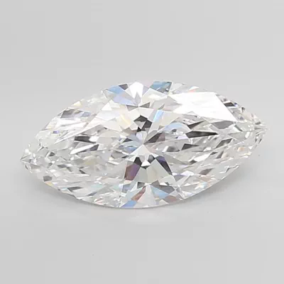 5.06ct F VVS2 Rare Carat Ideal Cut Marquise Lab Grown Diamond