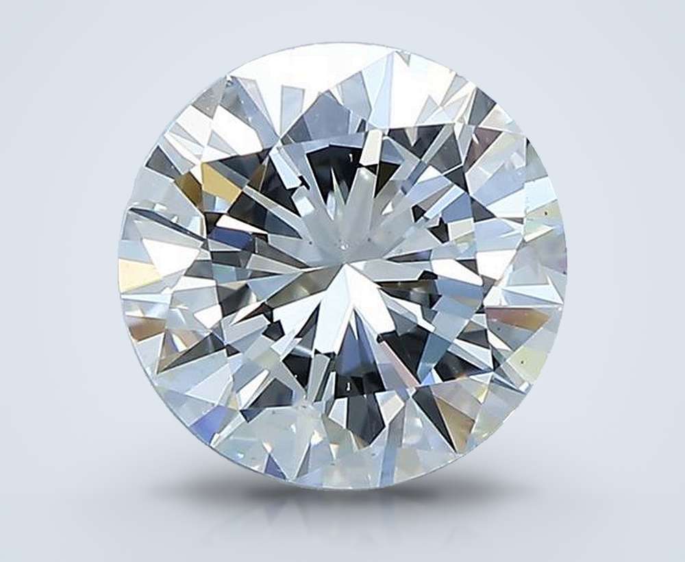 2.00ct I VS2 Good Cut Round Diamond