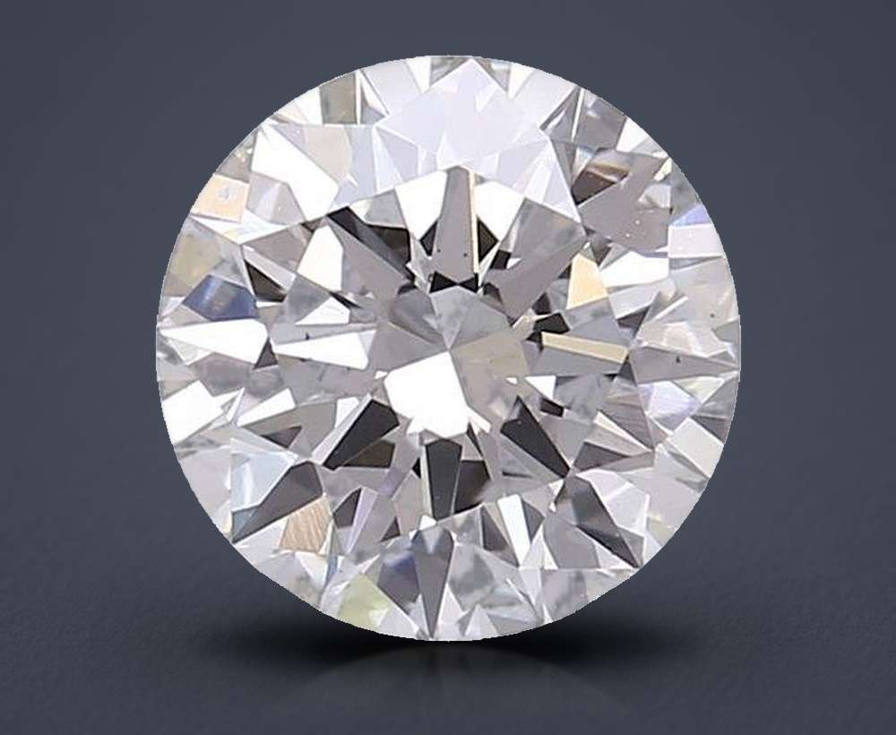 2.81ct G VS1 Excellent Cut Round Lab Grown Diamond