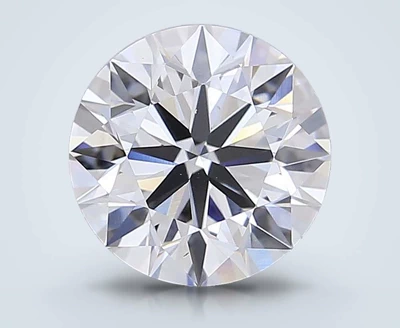 2.88ct F VVS2 Excellent Cut Round Lab Grown Diamond