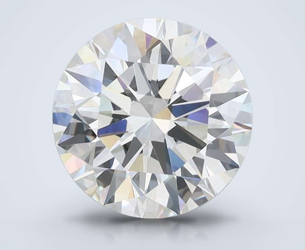 2.07ct F VS1 Rare Carat Ideal Cut Round Lab Grown Diamond