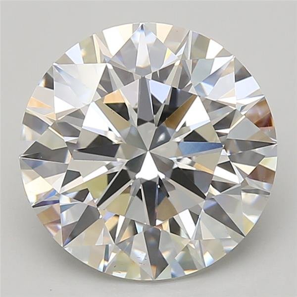 5.05ct E VVS1 Rare Carat Ideal Cut Round Lab Grown Diamond