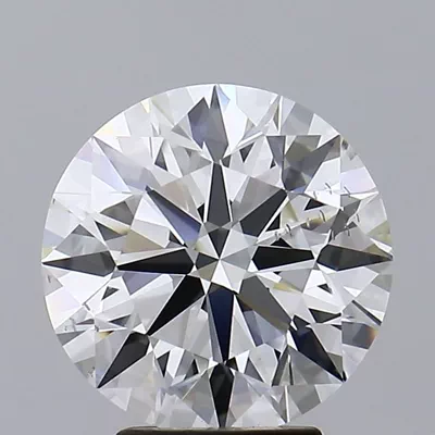 4.02ct F SI1 Rare Carat Ideal Cut Round Lab Grown Diamond
