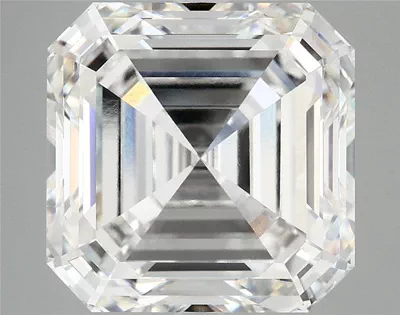 8.27ct F VVS2 Excellent Cut Asscher Lab Grown Diamond