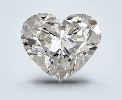 0.91ct H SI2 Rare Carat Ideal Cut Heart Diamond