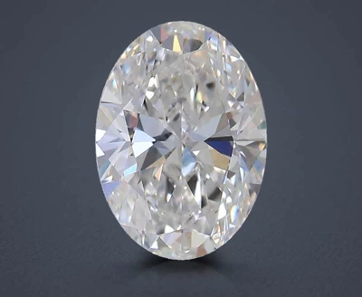 1.01ct E VS1 Rare Carat Ideal Cut Oval Lab Grown Diamond