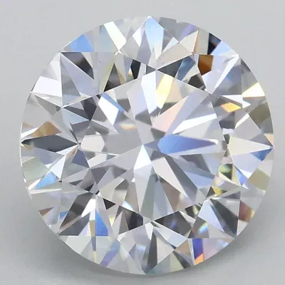 3.20ct D VS1 Rare Carat Ideal Cut Round Lab Grown Diamond