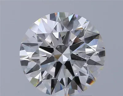 2.06ct H VS2 Rare Carat Ideal Cut Round Lab Grown Diamond