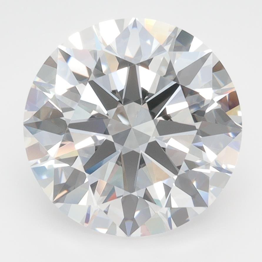 4.03ct D VVS2 Rare Carat Ideal Cut Round Lab Grown Diamond