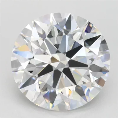 4.14ct D FL Rare Carat Ideal Cut Round Lab Grown Diamond
